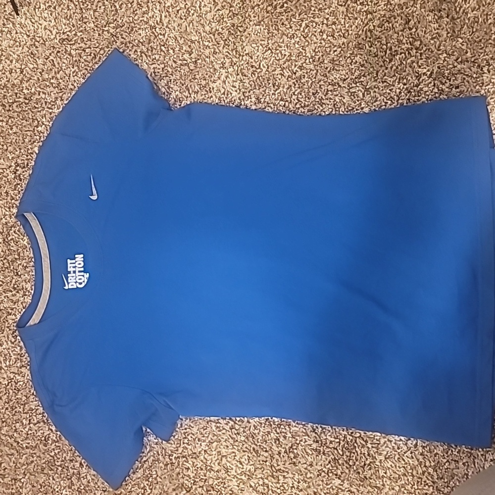 Nike Dri-Fit Blue Women's Tee, Medium